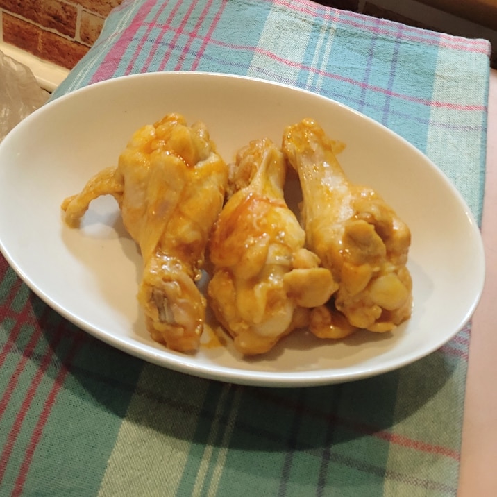 手羽元の野菜ジュース煮込み